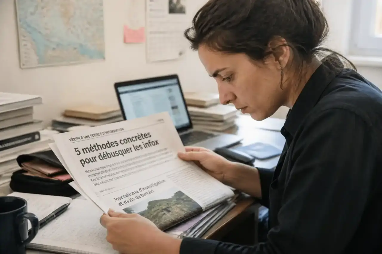 Vérifier une source d'information : 5 méthodes concrètes pour débusquer les infox