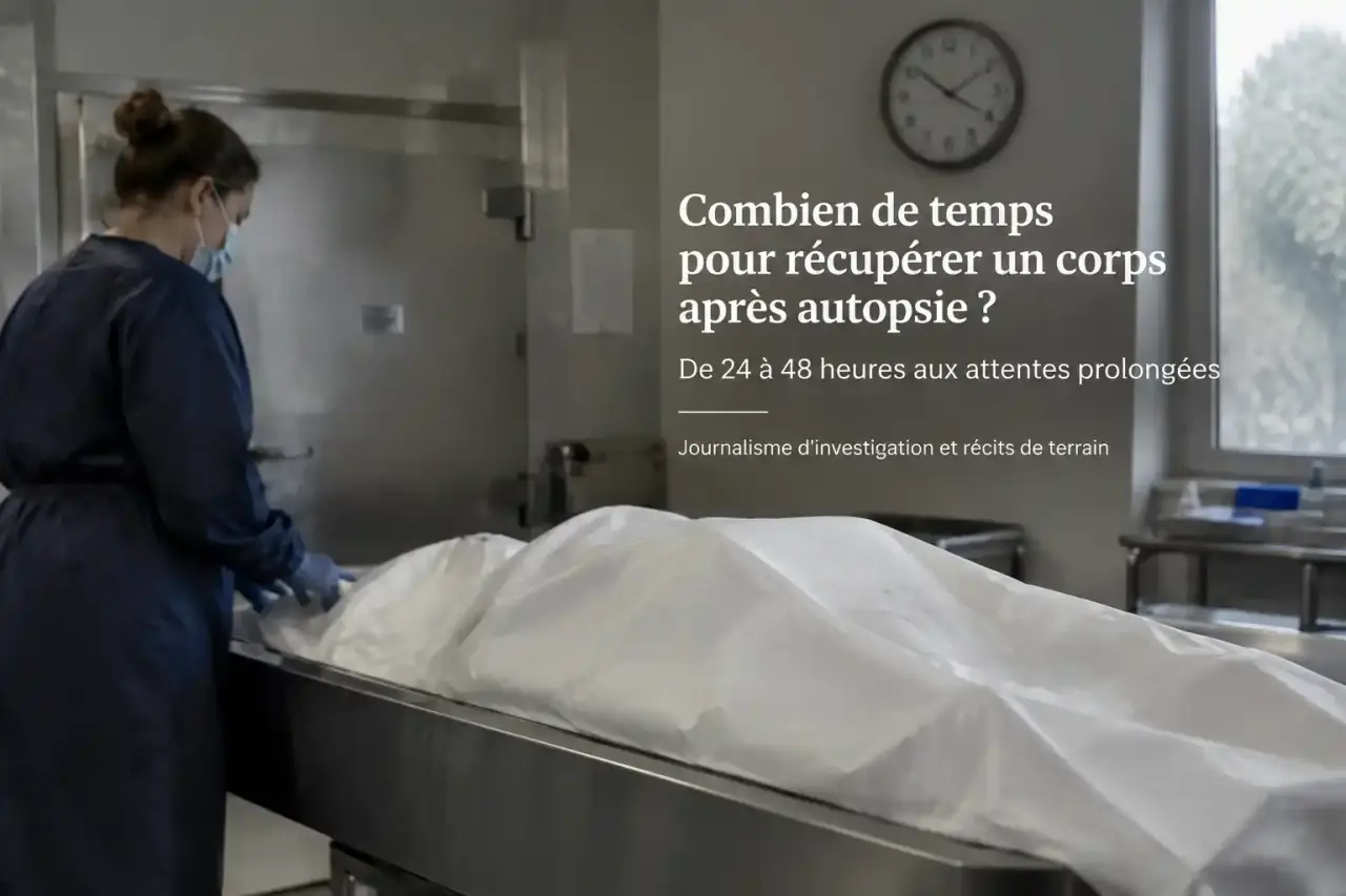 Combien de temps pour récupérer un corps après autopsie ? De 24 à 48 heures aux attentes prolongées